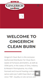 Mobile Screenshot of gingerichcleanburn.com